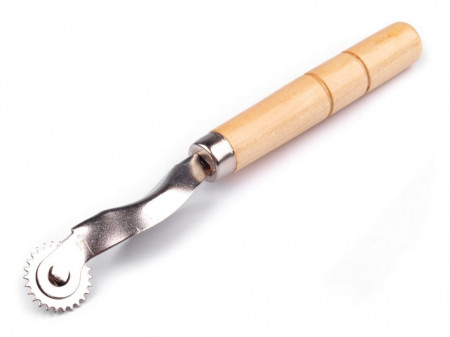 Roată zimțată pentru tipare, lungime 15 cm