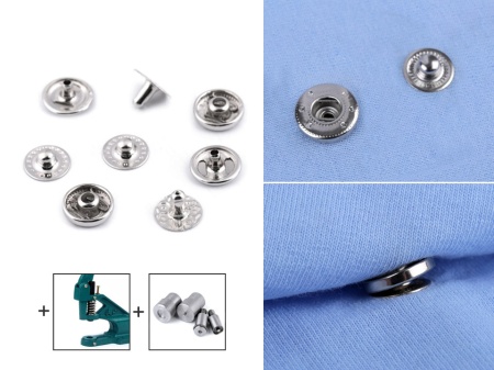 Capse metalice, Ø15 mm