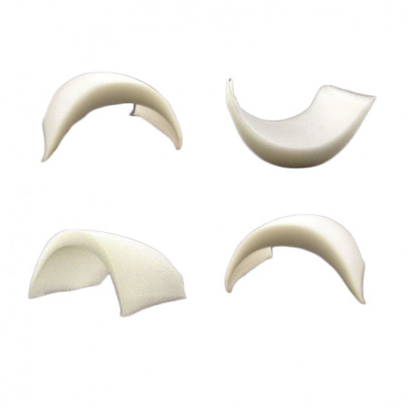 Pernițe neimbracate pentru umeri, grosime 1,5 cm/set 4 perechi