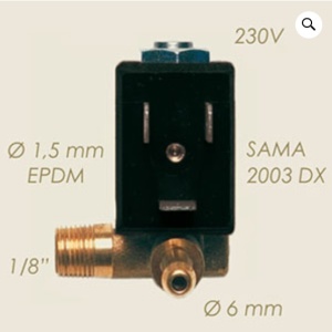 Electrovalva SAMA 1/8, electroventil statii de calcat - Img 2
