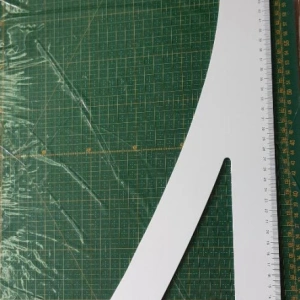 Rigla echer croitorie 60 cm/25 cm