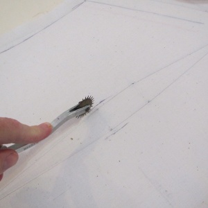 Roată zimțată pentru tipare, lungime 15 cm - Img 3