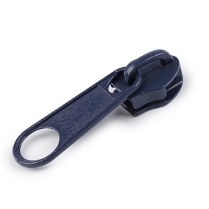 Cursor fermoar spiralat, 10 mm/albastru