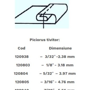 Piciorus tivitor 8 mm - Img 2