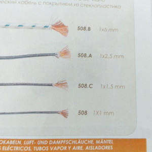 Cablu electric rezistent la temperaturi mari/2,5 mm - Img 2