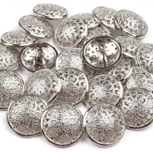 Nasturi metalici filigran, mărimea 34"