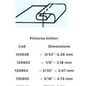Piciorus tiv 1,6 mm - Img 2