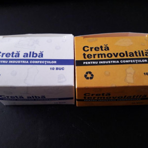 Creta croitorie alba - termovolatila- set