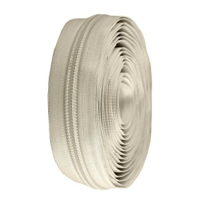 Fermoar spiralat metraj, lățime spirală 10 mm/bej