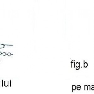 Piciorus pentru atasat margele (cu diamentru max. 4mm) pe fata materialului (fig.a) sau pe margine (fig.b) - Img 2