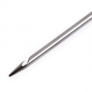 Sulă cu cârlig, lungime 12 cm - Img 2