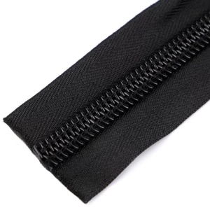 Fermoar spiralat lățime 1 cm, lungime 195 cm, cursor cu dublu tragator - Img 2
