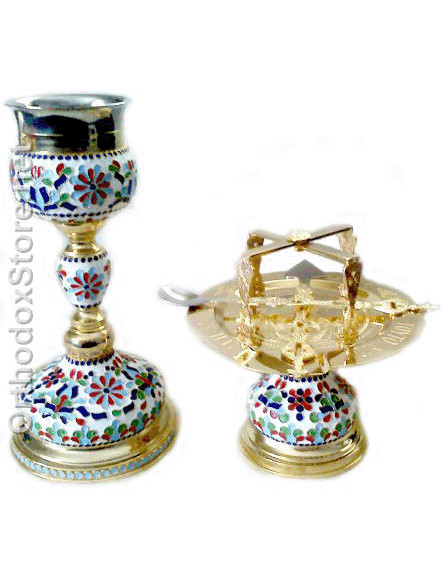 Sfinte Vase cu email