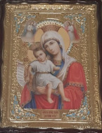 Icoana inramata mare , Sfanta Fecioara Maria