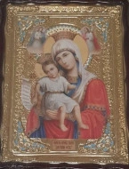 Icoana inramata mare , Sfanta Fecioara Maria