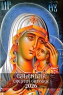 Calendar carticica A6 Crestin Ortodox 2026, Maica Domnului Dulcea Sarutare