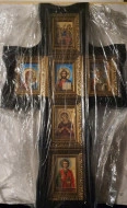 Cruce de perete cu Icoane