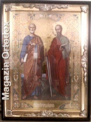 Icoana imparateasca Sfintii Apostoli Petru si Pavel