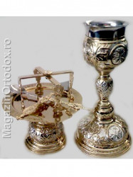 Sfinte Vase aurite