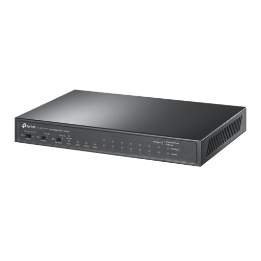 8-Port 10/100Mbps + 3-Port Gigabit Desktop Switch with 8-Port PoE+ PORT: 8× 10/100 Mbps PoE+ Ports, 2× Gigabit Non-PoE Ports, 1× Gigabit SFP Slots SPEC: 802.3at/af, 65 W PoE Power, Desktop Steel Case FEATURE: Extend Mode for 250m PoE Transmitting,