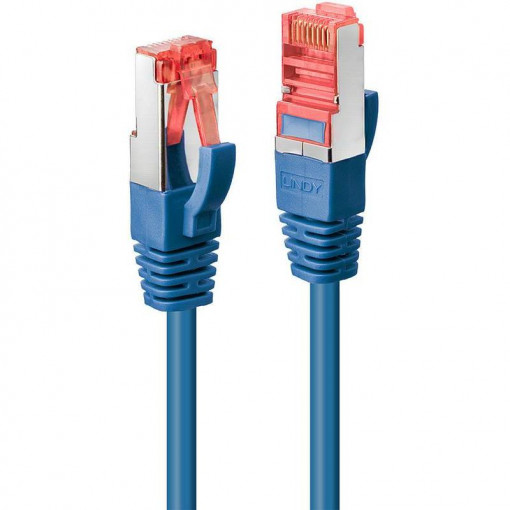 Cablu retea Lindy LY-47717, 1m Cat.6 S/FTP Network, Blue