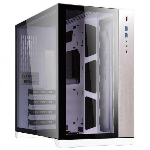 Carcasa Lian Li O11DW Dynamic Mid-Tower Tempered Glass alb, PCI-Slots 8