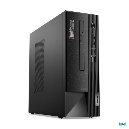 Desktop Lenovo ThinkCentre neo 50s, SFF, Intel Core i7-12700, 12C (8P + 4E) / 20T, P-core 2.1 / 4.8GHz, E-core 1.6 / 3.6GHz, 25MB, Integrated Intel UHD Graphics 770, 2x 8GB UDIMM DDR4-3200, Two DDR4 UDIMM slots, dual-channel capable, Up to 64GB