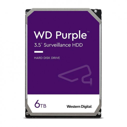 Hard disk WD Purple 6TB SATA-III 5640RPM 256MB