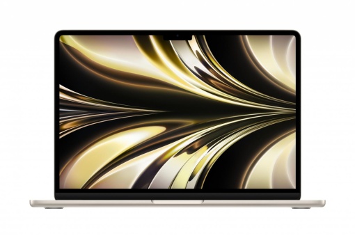 MacBook Air 13.6" Retina/Apple M2 (CPU 8-core, GPU 8-core, Neural Engine 16-core)/16GB/256GB - Starlight - RO KB (2022)