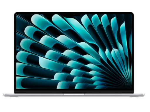 MacBook Air 15.3" Retina/Apple M4 (CPU 10- core, GPU 10- core, Neural Engine 16- core)/16GB/512GB - Silver - INT KB (2025)