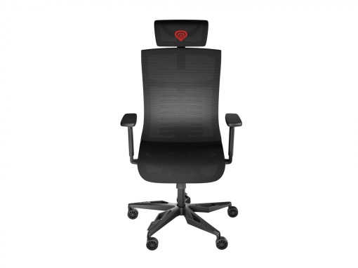 Scaun gaming Genesis ASTAT 700 G2, material textil, reglabil pe inaltime, greutate maxima suportata 120 kg, inaltime scaun reglabil 44.5- 51.5 cm, tesatura Mesh PureFlow™ Plus, tetiera si cotiere ajustabile 3D, negru