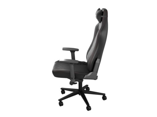 Scaun gaming Genesis Nitro 890 G2, material Synthetic PU + Textil, reglabil pe inaltime, greutate maxima suportata 150 kg, inaltime scaun reglabil 47 - 53 cm, spatar ajustabil 135°, dimensiuni roti 60mm, echipat cu piston cu gaz clasa 4, manere 3D, negru