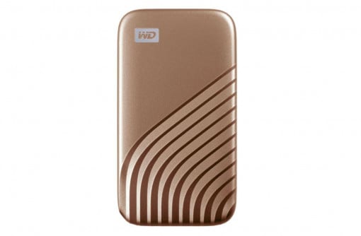 SSD extern WD My Passport, 2TB, 2.5", Gold, USB 3.2
