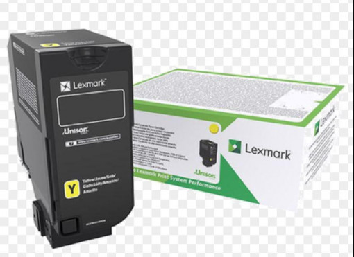 Toner Lexmark 74C2HYE yellow, 12k ,compatibil cu CS725DE,CS725DTE