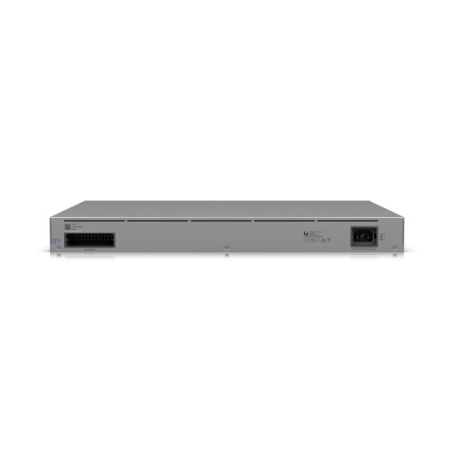 Ubiquiti Unifi Pro Max, Ethernet In-Band, (16) porturi GbE RJ45, (8) porturi 1/2,5 GbE RJ45, (2) porturi 10G SFP+, 112 Gbps, sursa alimentare AC/DC, internă, 450W