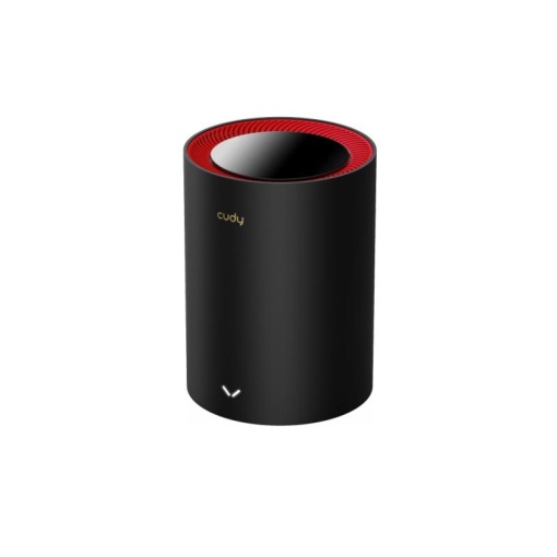 CUDY AX3000 Wi-Fi 6 Mesh 2.5G Solution 1-Pack, Dual-Band, Chipset MT7981BA+MT7976CN+RTL8221B, 802.11ax/ac/a/b/g/n, 2402Mbps at 5GHz + 574Mbps at 2.4GHz, 2.5G WAN+GE LAN, 5 internal antennas, MU-MIMO, DDNS, Zerotier/Wireguard/OpenVPN/IPSec/L2TP/PPTP