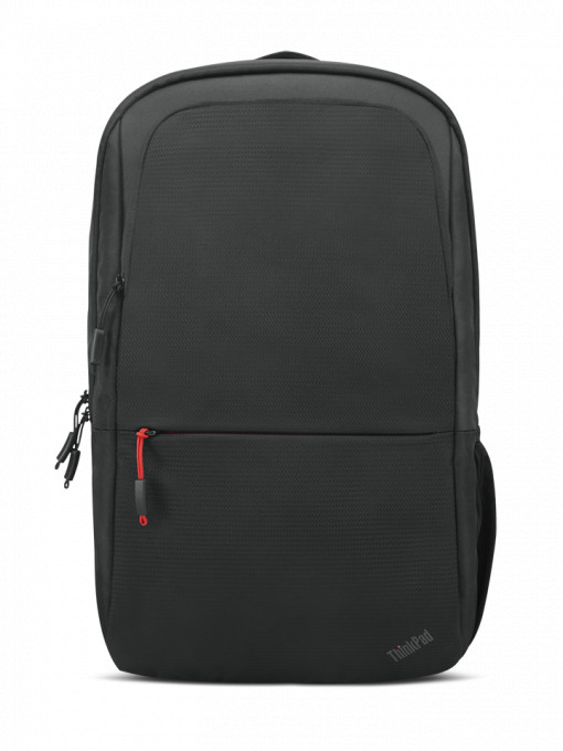 Lenovo ThinkPad Essential 16-inch Backpack (Eco), Two main compartments, including a dedicated padded PC pocket, designed to fit Lenovo ThinkPad laptops up to 16 inches, Two additional front zip pockets for quick accessory access, One mesh side water