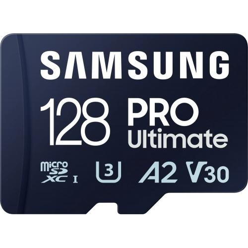 Micro Secure Digital Card Samsung Pro Ultimate, 128GB, MB-MY128SA/WW, Clasa 10, pana la 200MB/S, cu adaptor