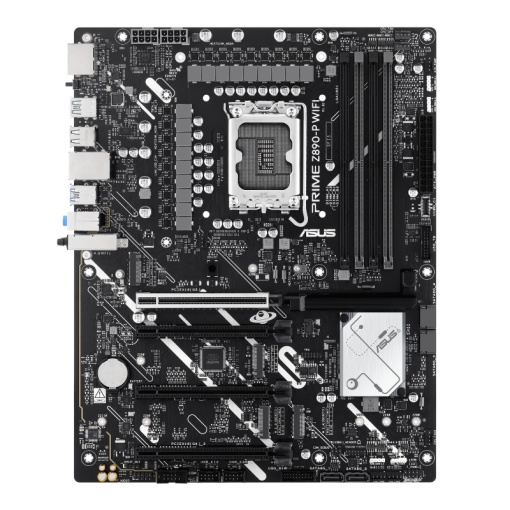 Placa de Baza ASUS PRIME Z890-P WIFI LGA1851, 4x DDR5, 1x DP 1x HDMI 1x Intel Thunderbolt, 1x PCIE 5.0 x16 2x PCIE 4.0 x16 1x PCIE 4.0 x16, 4x M.2 4x SATA 6GB/s, ATX
