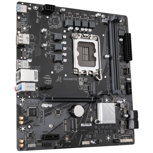 Placa de Baza GIGABYTE H610M D3W DDR4 LGA1700, 2x DDR4, 1x DP 1x HDMI, 1x PCIE 4.0 x16 1x PCIE 3.0 x1 2x M.2, 4x SATA 6GB/s, mATX