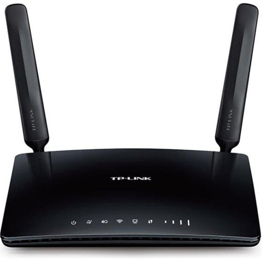Router Wireless TP-Link ARCHER MR200, 1xLAN/WAN 10/100, 3xLAN10/100 ,3antene WiFi interne, 2 antene 4G LTE externe, 1 SIM card slot,dual-bandAC750 (300/433Mbps), 3G/4G, Buton Wireless/Power/LedON/OFF ,butonWPS/Reset
