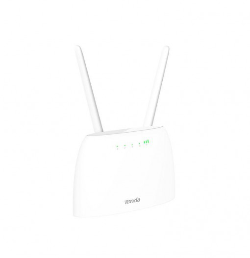 Wireless Router Tenda, 4G06C; N300 wireless LTE router, Fast Ethernet , Single-band (2.4 GHz) 4G/3G standards: FDD LTE,TDD-LTE,WCDMA, 4G Cartgory: LTE CAT4, Max 4G speed: DL:150Mbps, UL:50Mbps, Wi-Fi standards: 802.11b/g/n, Wi-Fi frequency: 2.4GHz, Wi-Fi
