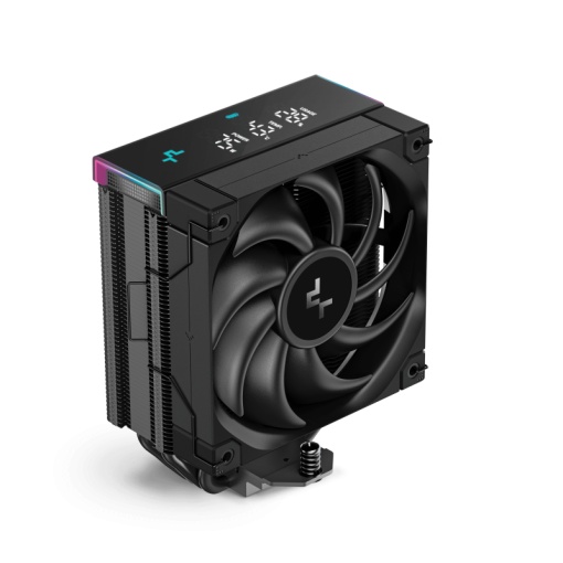 Cooler Procesor DEEPCOOL AK400 DIGITAL PRO NEGRU, marime heatsink 120x60x152mm, un ventilator, viteza ventilator 500-1750 RPM +/- 10%, Airflow: 60.89 CFM, Suport AMD: AM4/AM5, suport INTEL: LGA 1851/1700/1200/1151/1150/1155, nivel de zgomot: 28 dBA