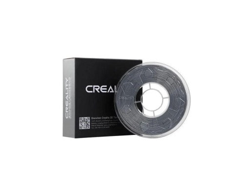 CREALITY CR PLA 3D Printer Filament, silver, Printing temperature: 190-220, Filament diameter: 1.75mm, Tensile strength: 60MPa, Size of filament wheel: Diameter 200mm, height 66mm, hole diameter 56mm. Utilizare: pana la 6 luni de la deschiderea