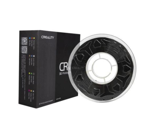 CREALITY CR-TPU 3D Printer Filament, Black, Glossy, 1kg, elastic,rezistent UV, Printing temperature: 210-240, Filament diameter: 1.75mm, Size of filament wheel: Diameter 200mm, height 66mm, hole diameter 56mm. Utilizare: pana la 6 luni de la deschiderea