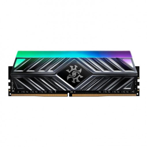 Memorie RAM Adata XPG Spectrix D41 Tungsten Grey RGB, DIMM, DDR4, 8GB, CL18, 3600MHz