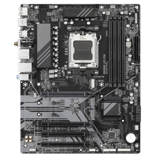 Placa de Baza GIGABYTE B650 UD AX AM5, 4x DDR5, 1x DP 1x HDMI, 1x PCIE 4.0 x16 2x PCIE 3.0 x16 1x PCIE 3.0 x1, 3x M.2, 4x SATA 6GB/s, ATX