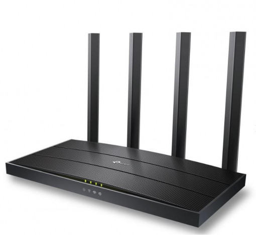 TP-LINK Wireless Router AX1500 WI-FI6, DUAL-BAND, ARCHER AX12; Standarde wireless: IEEE 802.11ax/ac/n/a 5 GHz, IEEE 802.11n/b/g 2.4 GHz, viteze wireless: 5 GHz: 1201 Mbps (802.11ax) 2.4 GHz: 300 Mbps (802.11n), 4 x antene fixe, mod router, mod access