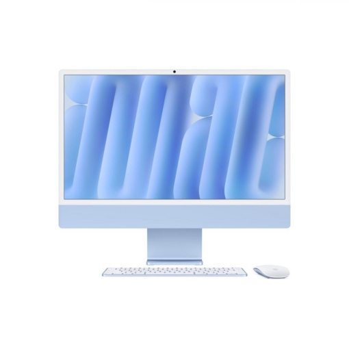 Apple iMAC 24" Retina 4.5k/ Apple M4 (CPU 10-core, GPU 10-core, Neural Engine 16-core)/16GB/512GB - Blue - INT KB (2024)