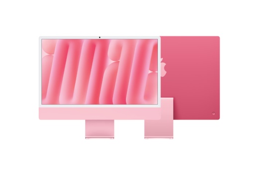 Apple iMAC 24" Retina 4.5k/ Apple M4 (CPU 10-core, GPU 10-core, Neural Engine 16-core)/16GB/256GB - Pink - INT KB (2024)